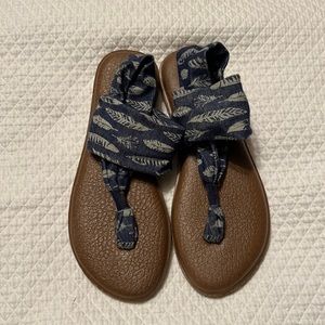 Sanuk yoga mat Sling sandals